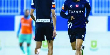 إستعداد لمواجهة ضمك..باهبري يشارك في التدريبات الجماعية