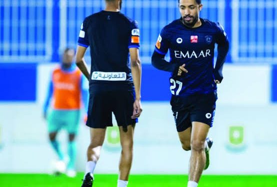 إستعداد لمواجهة ضمك..باهبري يشارك في التدريبات الجماعية