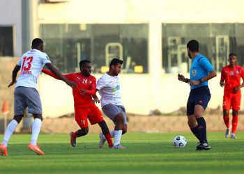 التشكيل الرسمي لـ ضمك والقادسية فى مباراة اليوم