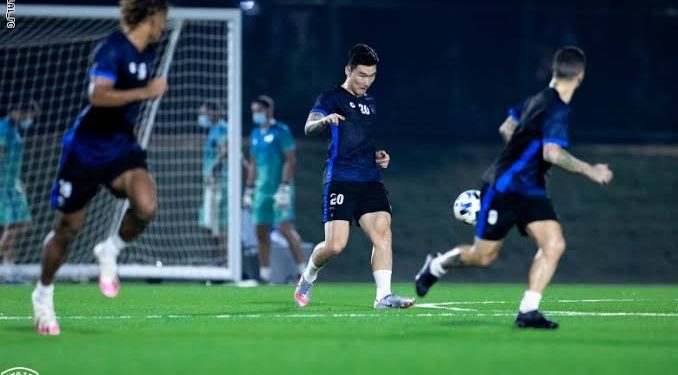 الهلال يبدأ إستعداداته لمواجهة الاتفاق