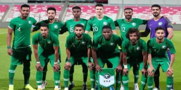 الحمدان يقود هجوم الأخضر السعودي أمام جامايكا