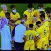 إشتباكات بين لاعبي النصر