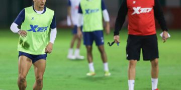 الأهلي يواصل تدريباته إستعدادا لمواجهة النصر