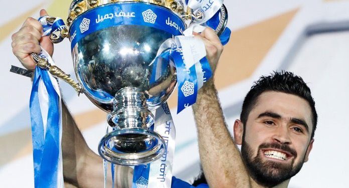 بعد حصد لقب هداف دوري المحترفين..عمر خربيين يوجه رسالة لمواطنه عمر السومة