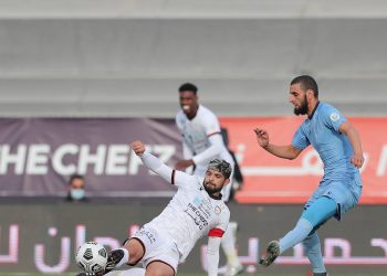 الشباب يقسو على الباطن بثلاث أهداف