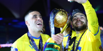 بعد التتويج بكأس السوبر..حمد الله وأمرابط يتصدران أغلفة الصحف المغربية