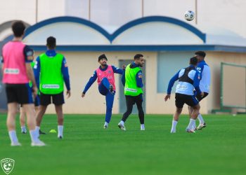 غياب ثنائي الهلال عن التدربيات الجماعية
