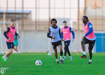 الهلال يواصل استعداداته لمواجهة الباطن وجحفلي يحتاج لعلاج طبيعي
