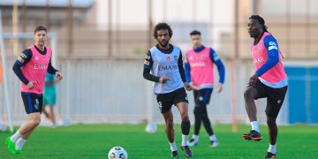 الهلال يواصل استعداداته لمواجهة الباطن وجحفلي يحتاج لعلاج طبيعي