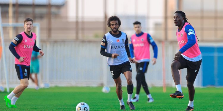 الهلال يواصل استعداداته لمواجهة الباطن وجحفلي يحتاج لعلاج طبيعي