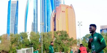 المنتخب السعودي يواصل استعداداته للصين