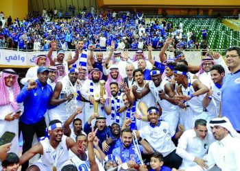 الهلال بطلا لدوري السلة بعد 27 عاما