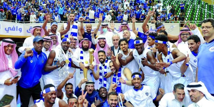 الهلال بطلا لدوري السلة بعد 27 عاما