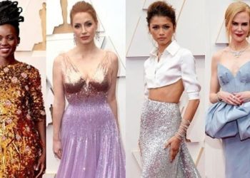 حفل الأوسكار بين صفعة ويل سميث وأناقة نجمات 2022