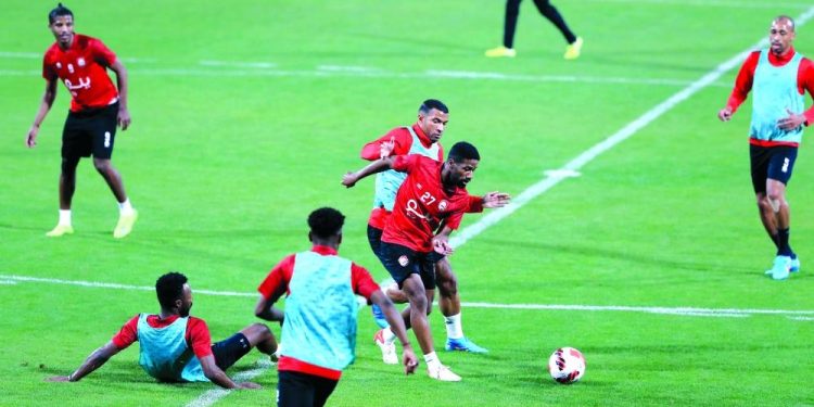 تدريبات فنية في الرائد