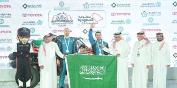 حريري بطلا للسعودية في الراليات الصحراوية فئة SSV