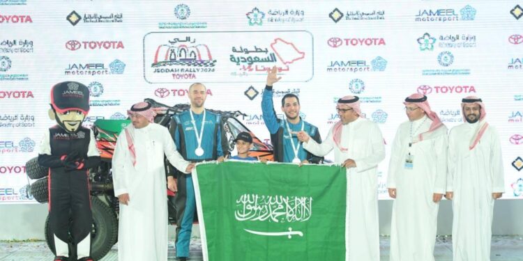 حريري بطلا للسعودية في الراليات الصحراوية فئة SSV