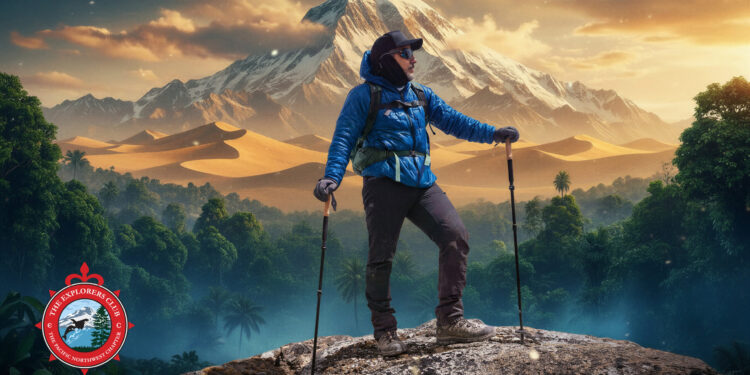 الشيباني في نادي المستكشفين العالمي ..رحلة من الربع الخالي إلى ايفريست