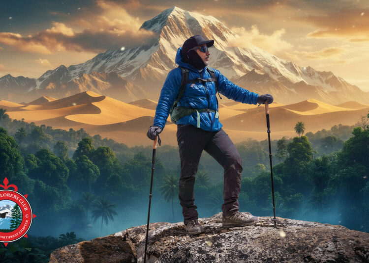 الشيباني في نادي المستكشفين العالمي ..رحلة من الربع الخالي إلى ايفريست